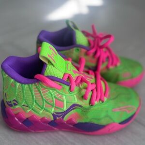 Puma LaMelo Ball MB.01 Inverse Toxic (GS) 4